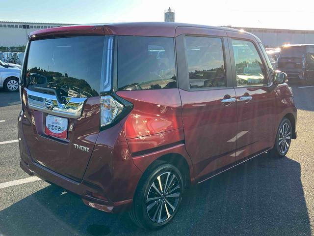 トールカスタムＧ　ターボ９型ＤＰオーディオ／ＢＴ／ＴＶ／Ｂカメラ／ステアリングスイッチ　ＬＥＤヘッド＆フォグランプ　自動追従クルコン　１５インチアルミ　両側パワスラ　電動駐車ブレーキ　コーナーセンサー　衝突被害軽減ブレーキ（千葉県）の中古車