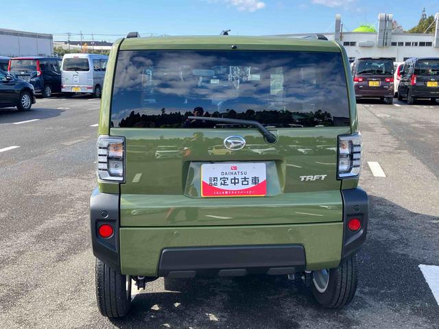 タフトGガラスルーフ ルーフレール 15インチアルミホイール LEDヘッドライト&フォグランプ バックカメラ シートヒーター 電動パーキングブレーキ コーナーセンサー 衝突被害軽減ブレーキ(千葉県)の中古車