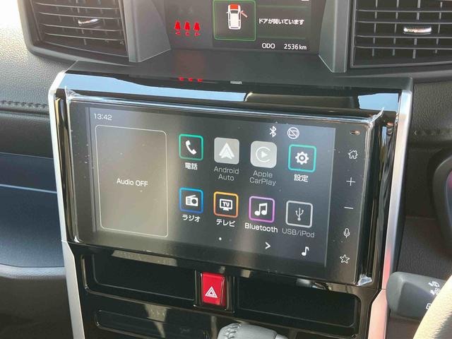トールカスタムＧＬＥＤヘッドライト＆フォグランプ　アダプティブクルコン　１４インチアルミホイール　両側電動スライドドア　電動パーキングブレーキ　プッシュボタンスターター　コーナーセンサー　衝突被害軽減ブレーキ（千葉県）の中古車