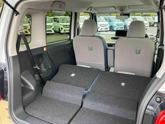 ムーヴキャンバスストライプスGターボLEDヘッドライト/両側電動スライドドア/アダプティブクルーズコントロール/コーナーセンサー/衝突回避支援システム/横滑り防止装置/オートライト/オートエアコン/電動格納ミラー/電動パーキングブレーキ(千葉県)の中古車