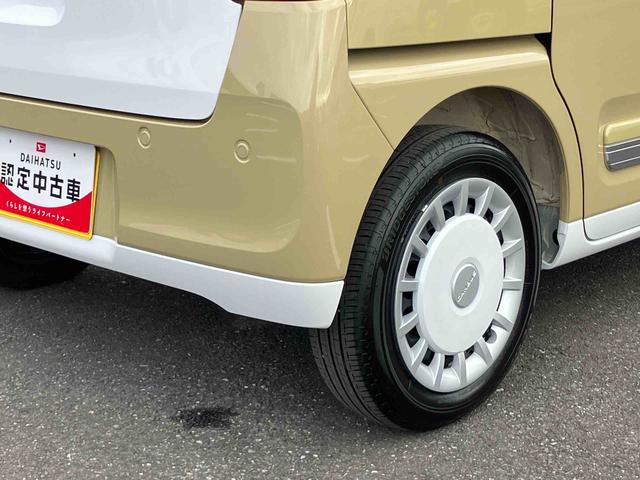 ムーヴキャンバスストライプスＧターボＬＥＤヘッドライト／両側電動スライドドア／アダプティブクルーズコントロール／コーナーセンサー／衝突回避支援システム／横滑り防止装置／オートライト／オートエアコン／電動格納ミラー／電動パーキングブレーキ（千葉県）の中古車