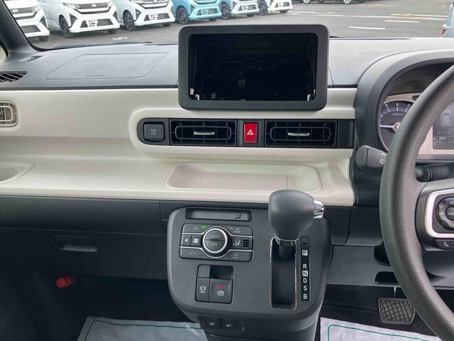 ムーヴキャンバスストライプスＧターボＬＥＤヘッドライト／両側電動スライドドア／アダプティブクルーズコントロール／コーナーセンサー／衝突回避支援システム／横滑り防止装置／オートライト／オートエアコン／電動格納ミラー／電動パーキングブレーキ（千葉県）の中古車