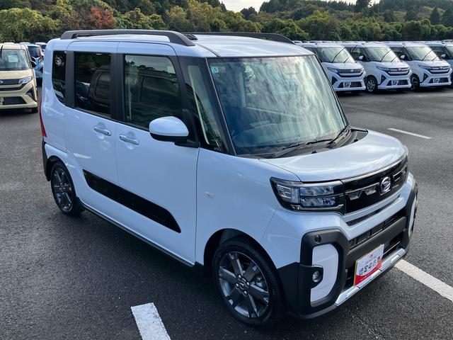 タントファンクロスターボルーフレール　１５インチアルミ　バックカメラ　両側電動スライドドア　シートヒーター　電動駐車ブレーキ　ＬＥＤライト＆フォグ　上下２段調節式デッキボード　コーナーセンサー　衝突被害軽減ブレーキ（千葉県）の中古車