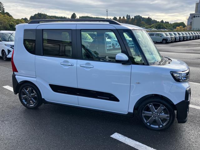 タントファンクロスターボルーフレール　１５インチアルミ　バックカメラ　両側電動スライドドア　シートヒーター　電動駐車ブレーキ　ＬＥＤライト＆フォグ　上下２段調節式デッキボード　コーナーセンサー　衝突被害軽減ブレーキ（千葉県）の中古車