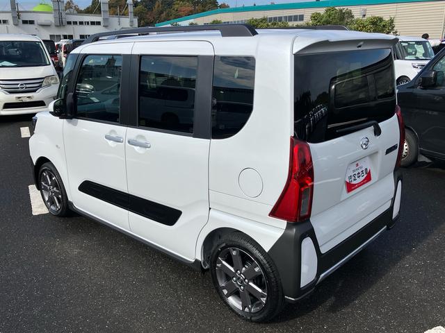 タントファンクロスターボルーフレール　１５インチアルミ　バックカメラ　両側電動スライドドア　シートヒーター　電動駐車ブレーキ　ＬＥＤライト＆フォグ　上下２段調節式デッキボード　コーナーセンサー　衝突被害軽減ブレーキ（千葉県）の中古車