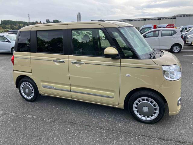 ムーヴキャンバスセオリーＧ両側電動スライドドア　ＬＥＤヘッドライト＆フォグランプ　シートヒーター　保温カップホルダー　電動駐車ブレーキ　バックカメラ　ステアリングスイッチ　コーナーセンサー　衝突被害軽減ブレーキ（千葉県）の中古車