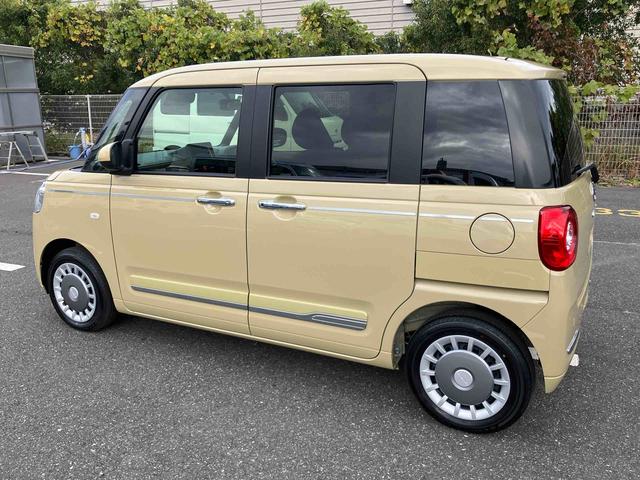 ムーヴキャンバスセオリーＧ両側電動スライドドア　ＬＥＤヘッドライト＆フォグランプ　シートヒーター　保温カップホルダー　電動駐車ブレーキ　バックカメラ　ステアリングスイッチ　コーナーセンサー　衝突被害軽減ブレーキ（千葉県）の中古車