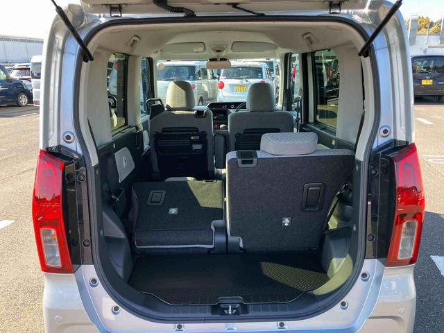 タントＸバックカメラ　左側電動スライドドア　シートヒーター　電動パーキングブレーキ　ＬＥＤヘッドライト　オートライト　オートエアコン　上下２段調節式デッキボード　コーナーセンサー　衝突被害軽減ブレーキ（千葉県）の中古車