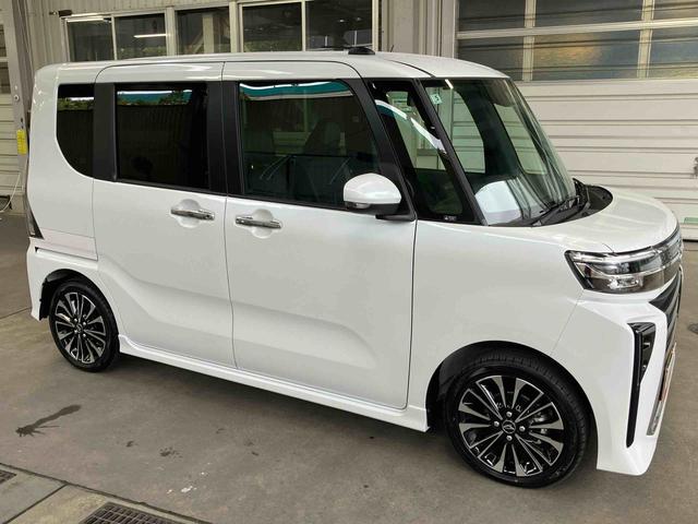 タントカスタムRSターボエンジン 15インチアルミ バックカメラ 両側電動スライドドア シートヒーター 電動駐車ブレーキ LEDライト&フォグ 上下2段調節式デッキボード コーナーセンサー 衝突被害軽減ブレーキ(千葉県)の中古車