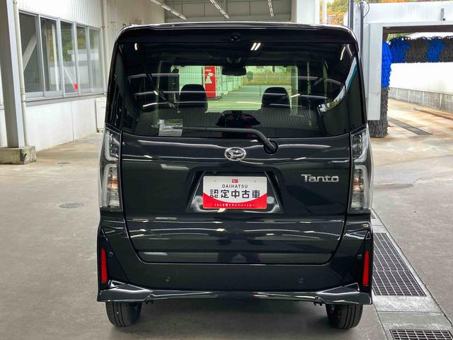 タントカスタムＸバックカメラ　両側電動スライドドア　１４インチアルミ　ＬＥＤヘッド＆フォグランプ　シートヒーター　電動駐車ブレーキ　オートライト　上下２段調節式デッキボード　コーナーセンサー　衝突被害軽減ブレーキ（千葉県）の中古車