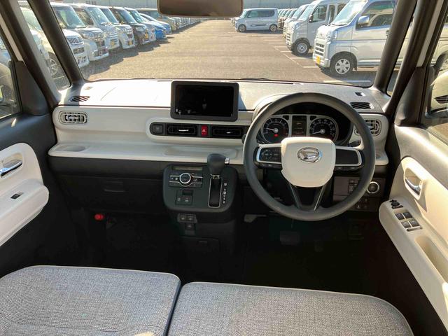 ムーヴキャンバスストライプスＧ両側電動スライドドア　ＬＥＤヘッドライト＆フォグランプ　シートヒーター　保温カップホルダー　電動駐車ブレーキ　バックカメラ　ステアリングスイッチ　コーナーセンサー　衝突被害軽減ブレーキ（千葉県）の中古車