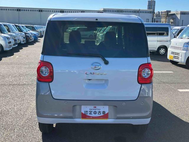 ムーヴキャンバスストライプスＧ両側電動スライドドア　ＬＥＤヘッドライト＆フォグランプ　シートヒーター　保温カップホルダー　電動駐車ブレーキ　バックカメラ　ステアリングスイッチ　コーナーセンサー　衝突被害軽減ブレーキ（千葉県）の中古車