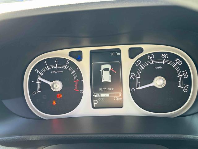 ムーヴキャンバスストライプスＧターボＬＥＤヘッドライト／両側電動スライドドア／アダプティブクルーズコントロール／コーナーセンサー／衝突回避支援システム／横滑り防止装置／オートライト／オートエアコン／電動格納ミラー／電動パーキングブレーキ（千葉県）の中古車