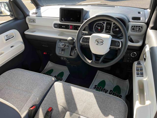 ムーヴキャンバスストライプスＧターボＬＥＤヘッドライト／両側電動スライドドア／アダプティブクルーズコントロール／コーナーセンサー／衝突回避支援システム／横滑り防止装置／オートライト／オートエアコン／電動格納ミラー／電動パーキングブレーキ（千葉県）の中古車