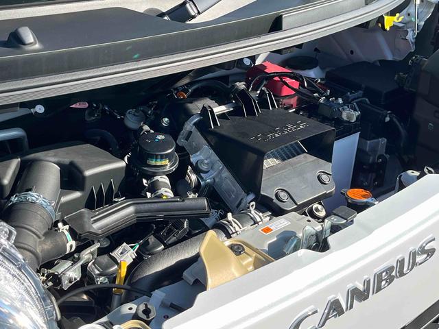 ムーヴキャンバスストライプスＧターボＬＥＤヘッドライト／両側電動スライドドア／アダプティブクルーズコントロール／コーナーセンサー／衝突回避支援システム／横滑り防止装置／オートライト／オートエアコン／電動格納ミラー／電動パーキングブレーキ（千葉県）の中古車