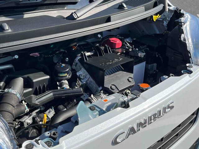 ムーヴキャンバスストライプスＧターボＬＥＤヘッドライト／両側電動スライドドア／アダプティブクルーズコントロール／コーナーセンサー／衝突回避支援システム／横滑り防止装置／オートライト／オートエアコン／電動格納ミラー／電動パーキングブレーキ（千葉県）の中古車