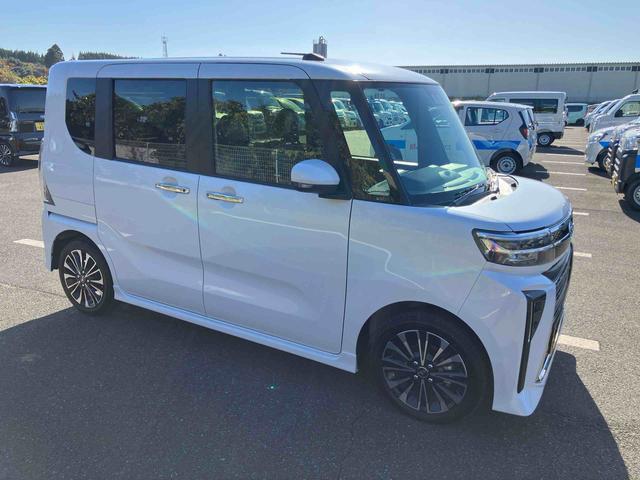 タントカスタムＲＳＬＥＤヘッドライト／両側電動スライドドア／コーナーセンサー／アイドリングストップ／衝突回避支援システム／横滑り防止装置／オートエアコン／アルミホイール／キーフリーシステム／電動格納ミラー／オートライト（千葉県）の中古車