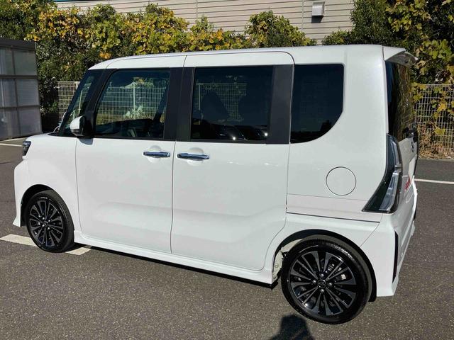 タントカスタムＲＳＬＥＤヘッドライト／両側電動スライドドア／コーナーセンサー／アイドリングストップ／衝突回避支援システム／横滑り防止装置／オートエアコン／アルミホイール／キーフリーシステム／電動格納ミラー／オートライト（千葉県）の中古車