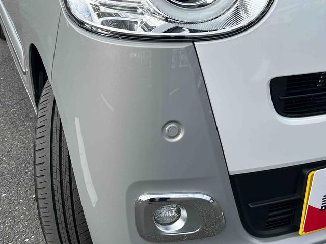 ムーヴキャンバスストライプスGターボLEDヘッドライト/両側電動スライドドア/アダプティブクルーズコントロール/コーナーセンサー/衝突回避支援システム/横滑り防止装置/オートライト/オートエアコン/電動格納ミラー/電動パーキングブレーキ(千葉県)の中古車