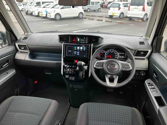 トールカスタムＧ９型ＤＰオーディオ／ＢＴ／ＴＶ／Ｂカメラ／ステアリングスイッチ　ＬＥＤヘッド＆フォグランプ　自動追従クルコン　１４インチアルミ　両側パワスラ　電動駐車ブレーキ　コーナーセンサー　衝突被害軽減ブレーキ（千葉県）の中古車