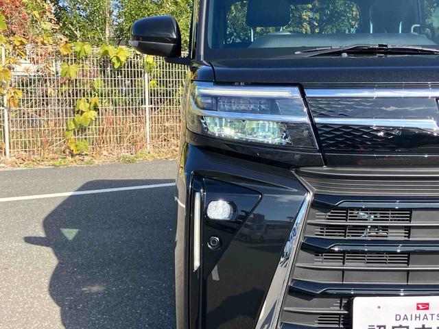 タントカスタムRSLEDヘッドライト/両側電動スライドドア/コーナーセンサー/アイドリングストップ/衝突回避支援システム/横滑り防止装置/オートエアコン/アルミホイール/キーフリーシステム/電動格納ミラー/オートライト(千葉県)の中古車