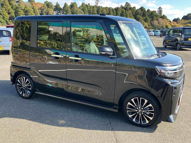 タントカスタムRSLEDヘッドライト/両側電動スライドドア/コーナーセンサー/アイドリングストップ/衝突回避支援システム/横滑り防止装置/オートエアコン/アルミホイール/キーフリーシステム/電動格納ミラー/オートライト(千葉県)の中古車