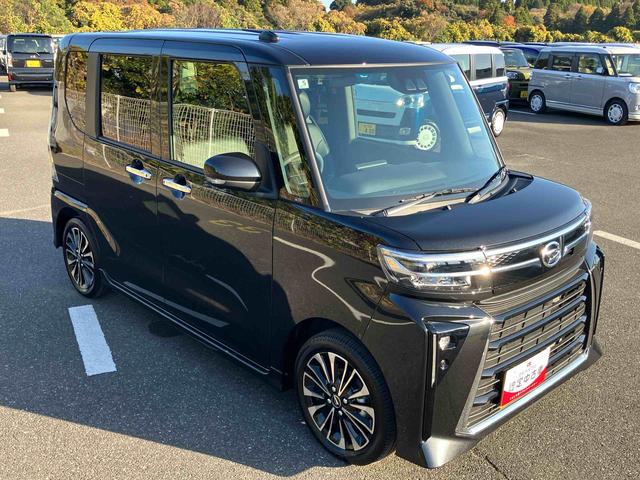 タントカスタムRSLEDヘッドライト/両側電動スライドドア/コーナーセンサー/アイドリングストップ/衝突回避支援システム/横滑り防止装置/オートエアコン/アルミホイール/キーフリーシステム/電動格納ミラー/オートライト(千葉県)の中古車