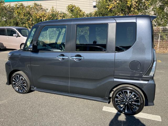 タントカスタムＲＳターボエンジン　１５インチアルミ　バックカメラ　両側電動スライドドア　シートヒーター　電動駐車ブレーキ　ＬＥＤライト＆フォグ　上下２段調節式デッキボード　コーナーセンサー　衝突被害軽減ブレーキ（千葉県）の中古車