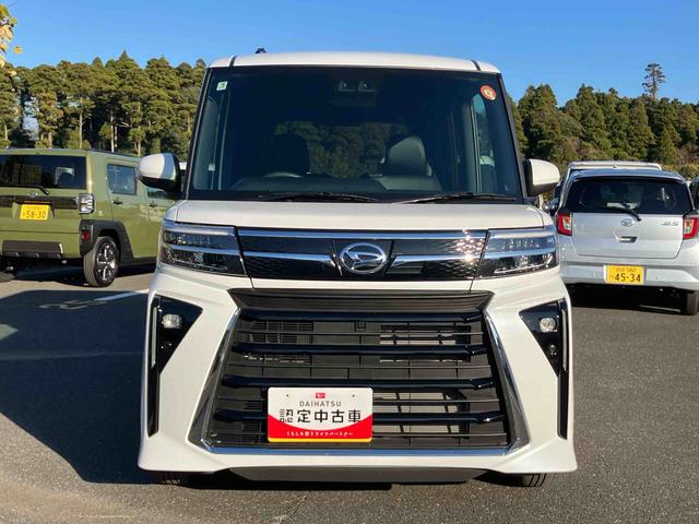 タントカスタムXバックカメラ 両側電動スライドドア 14インチアルミ LEDヘッド&フォグランプ シートヒーター 電動駐車ブレーキ オートライト 上下2段調節式デッキボード コーナーセンサー 衝突被害軽減ブレーキ(千葉県)の中古車