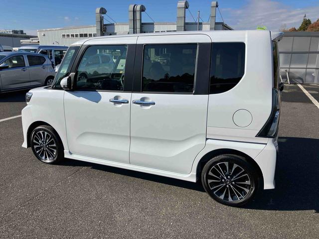 タントカスタムRSターボエンジン 15インチアルミ バックカメラ 両側電動スライドドア シートヒーター 電動駐車ブレーキ LEDライト&フォグ 上下2段調節式デッキボード コーナーセンサー 衝突被害軽減ブレーキ(千葉県)の中古車