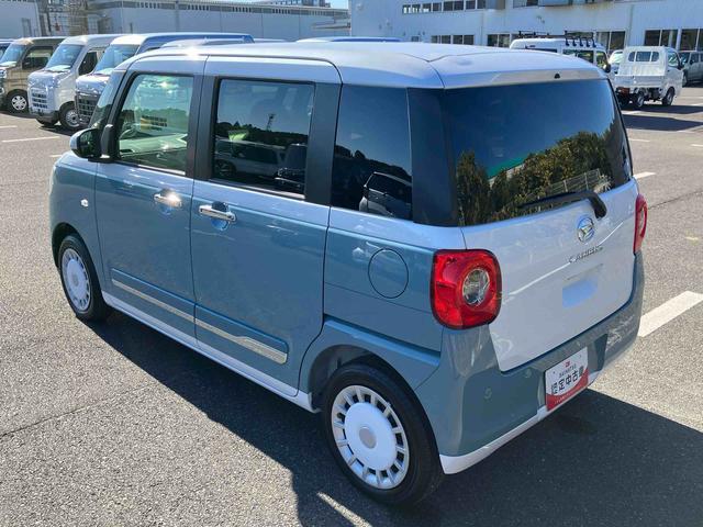 ムーヴキャンバスストライプスG両側電動スライドドア LEDヘッドライト&フォグランプ シートヒーター 保温カップホルダー 電動駐車ブレーキ バックカメラ ステアリングスイッチ コーナーセンサー 衝突被害軽減ブレーキ(千葉県)の中古車