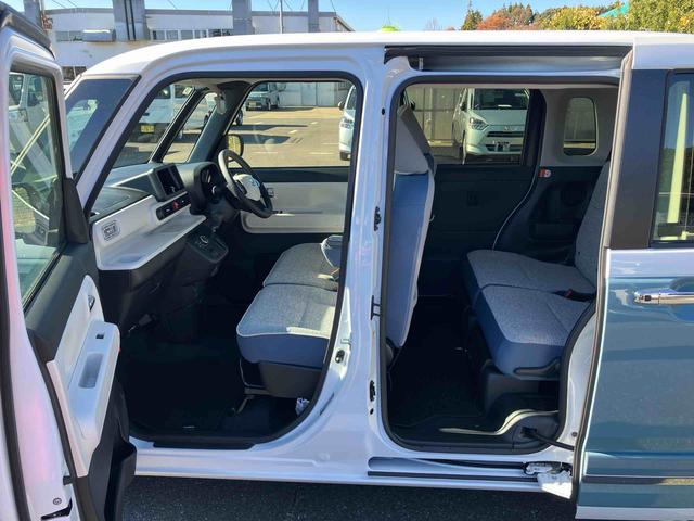 ムーヴキャンバスストライプスG両側電動スライドドア LEDヘッドライト&フォグランプ シートヒーター 保温カップホルダー 電動駐車ブレーキ バックカメラ ステアリングスイッチ コーナーセンサー 衝突被害軽減ブレーキ(千葉県)の中古車