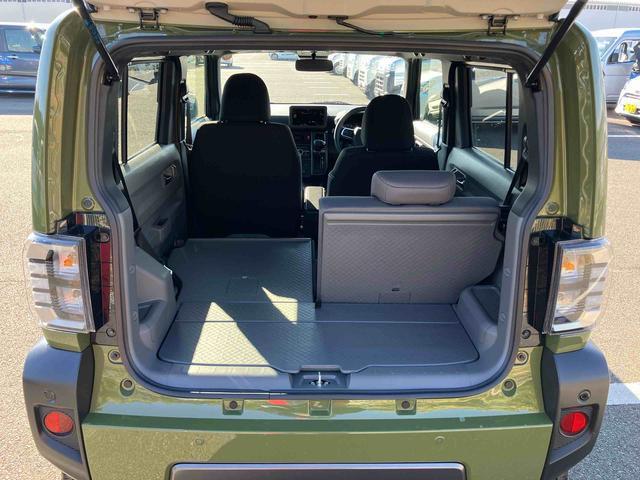 タフトGターボ ダーククロムベンチャー前後ダークガーニッシュ ガラスルーフ ルーフレール 15インチアルミ LEDヘッドライト&フォグランプ バックカメラ シートヒーター 電動駐車ブレーキ 自動追従クルコン 衝突被害軽減ブレーキ(千葉県)の中古車