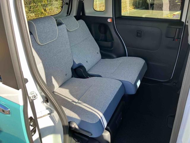 ムーヴキャンバスストライプスGターボ両側電動スライドドア LEDヘッドライト&フォグランプ シートヒーター 保温カップホルダー 電動駐車ブレーキ バックカメラ ステアリングスイッチ 自動追従クルコン 衝突被害軽減ブレーキ(千葉県)の中古車