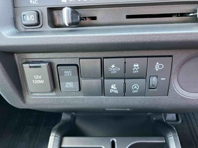 ハイゼットトラックジャンボスタンダード電子制御４ＷＤ　ＣＶＴ　衝突被害軽減ブレーキ　コーナーセンサー　横滑り防止装置　オートライト　アイドリングストップ　スピーカー一体型ＡＭ／ＦＭラジオ　エアコン　パワステ　オーバーヘッドシェルフ（千葉県）の中古車