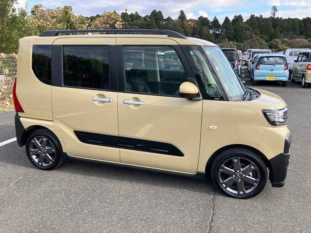 タントファンクロスターボルーフレール　１５インチアルミ　バックカメラ　両側電動スライドドア　シートヒーター　電動駐車ブレーキ　ＬＥＤライト＆フォグ　上下２段調節式デッキボード　コーナーセンサー　衝突被害軽減ブレーキ（千葉県）の中古車