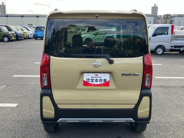 タントファンクロスターボルーフレール　１５インチアルミ　バックカメラ　両側電動スライドドア　シートヒーター　電動駐車ブレーキ　ＬＥＤライト＆フォグ　上下２段調節式デッキボード　コーナーセンサー　衝突被害軽減ブレーキ（千葉県）の中古車