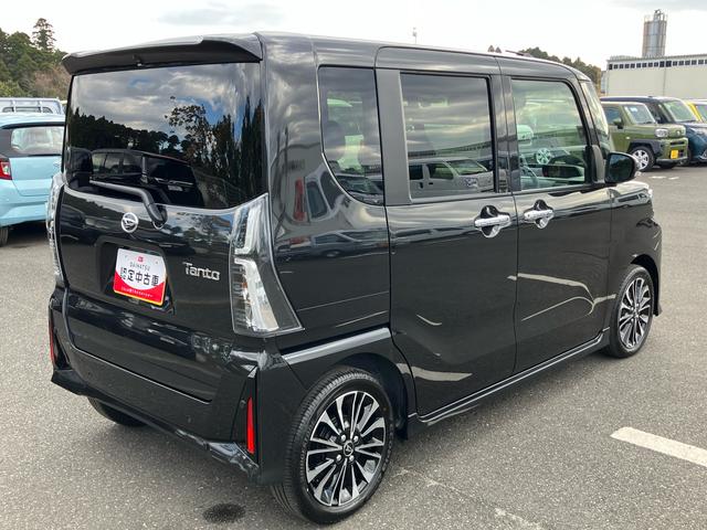 タントカスタムRSターボエンジン 15インチアルミ バックカメラ 両側電動スライドドア シートヒーター 電動駐車ブレーキ LEDライト&フォグ 上下2段調節式デッキボード コーナーセンサー 衝突被害軽減ブレーキ(千葉県)の中古車