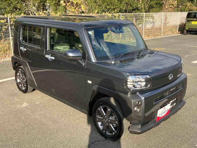 タフトＧターボガラスルーフ　ルーフレール　１５インチアルミホイール　ＬＥＤヘッドライト＆フォグランプ　バックカメラ　シートヒーター　電動パーキングブレーキ　アダプティブクルコン　衝突被害軽減ブレーキ（千葉県）の中古車