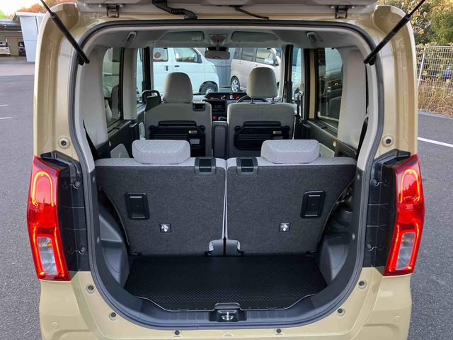 タントＸバックカメラ　左側電動スライドドア　シートヒーター　電動パーキングブレーキ　ＬＥＤヘッドライト　オートライト　オートエアコン　上下２段調節式デッキボード　コーナーセンサー　衝突被害軽減ブレーキ（千葉県）の中古車