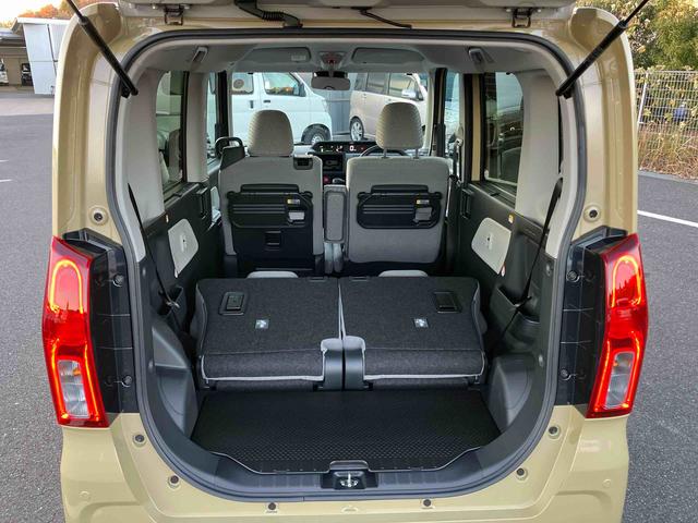 タントＸバックカメラ　左側電動スライドドア　シートヒーター　電動パーキングブレーキ　ＬＥＤヘッドライト　オートライト　オートエアコン　上下２段調節式デッキボード　コーナーセンサー　衝突被害軽減ブレーキ（千葉県）の中古車