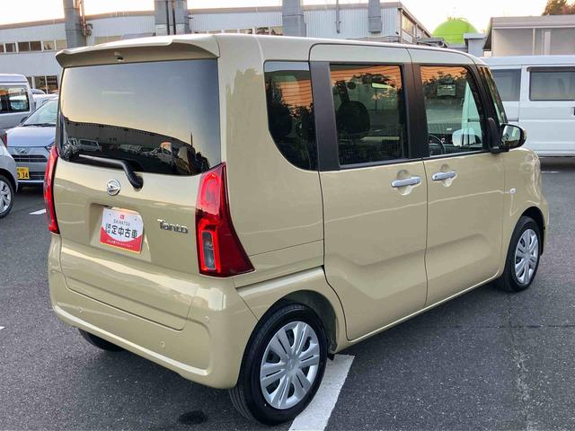 タントＸバックカメラ　左側電動スライドドア　シートヒーター　電動パーキングブレーキ　ＬＥＤヘッドライト　オートライト　オートエアコン　上下２段調節式デッキボード　コーナーセンサー　衝突被害軽減ブレーキ（千葉県）の中古車