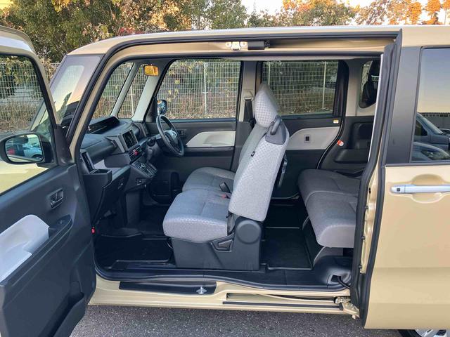 タントＸバックカメラ　左側電動スライドドア　シートヒーター　電動パーキングブレーキ　ＬＥＤヘッドライト　オートライト　オートエアコン　上下２段調節式デッキボード　コーナーセンサー　衝突被害軽減ブレーキ（千葉県）の中古車