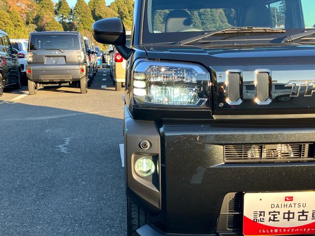 タフトGターボ ダーククロムベンチャー前後専用ガーニッシュ ガラスルーフ ルーフレール 15インチアルミ LEDヘッドライト&フォグランプ バックカメラ シートヒーター 電動駐車ブレーキ 自動追従クルコン 衝突被害軽減ブレーキ(千葉県)の中古車