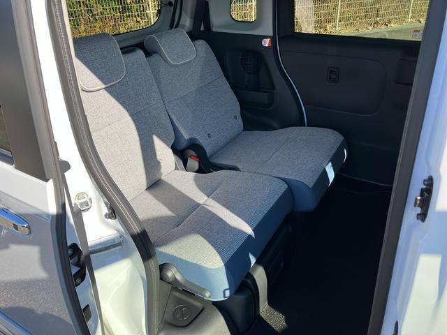 ムーヴキャンバスストライプスＧターボ両側電動スライドドア　ＬＥＤヘッドライト＆フォグランプ　シートヒーター　保温カップホルダー　電動駐車ブレーキ　バックカメラ　ステアリングスイッチ　自動追従クルコン　衝突被害軽減ブレーキ（千葉県）の中古車