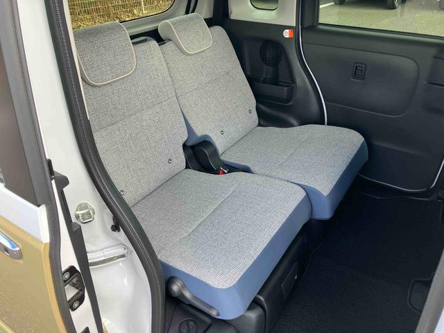 ムーヴキャンバスストライプスGターボ両側電動スライドドア LEDヘッドライト&フォグランプ シートヒーター 保温カップホルダー 電動駐車ブレーキ バックカメラ ステアリングスイッチ 自動追従クルコン 衝突被害軽減ブレーキ(千葉県)の中古車