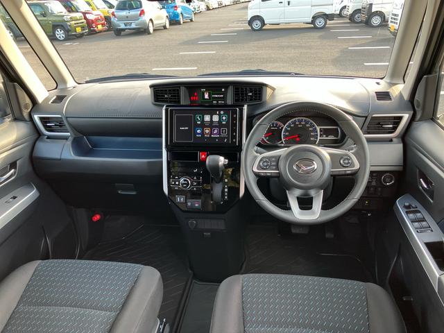 トールカスタムＧ　ターボ９型ＤＰオーディオ／ＢＴ／ＴＶ／Ｂカメラ／ステアリングスイッチ　ＬＥＤヘッド＆フォグランプ　自動追従クルコン　１５インチアルミ　両側パワスラ　電動駐車ブレーキ　コーナーセンサー　衝突被害軽減ブレーキ（千葉県）の中古車