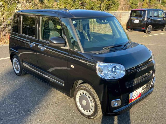 ムーヴキャンバスセオリーＧターボ両側電動スライドドア　ＬＥＤヘッドライト＆フォグランプ　シートヒーター　保温カップホルダー　電動駐車ブレーキ　バックカメラ　ステアリングスイッチ　自動追従クルコン　衝突被害軽減ブレーキ（千葉県）の中古車