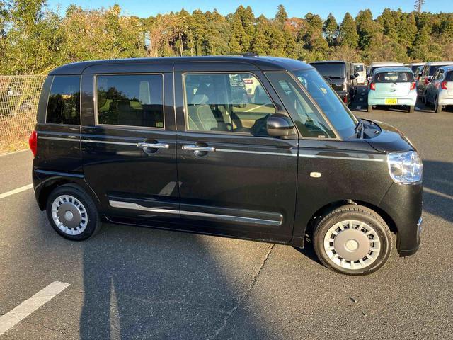 ムーヴキャンバスセオリーＧターボ両側電動スライドドア　ＬＥＤヘッドライト＆フォグランプ　シートヒーター　保温カップホルダー　電動駐車ブレーキ　バックカメラ　ステアリングスイッチ　自動追従クルコン　衝突被害軽減ブレーキ（千葉県）の中古車