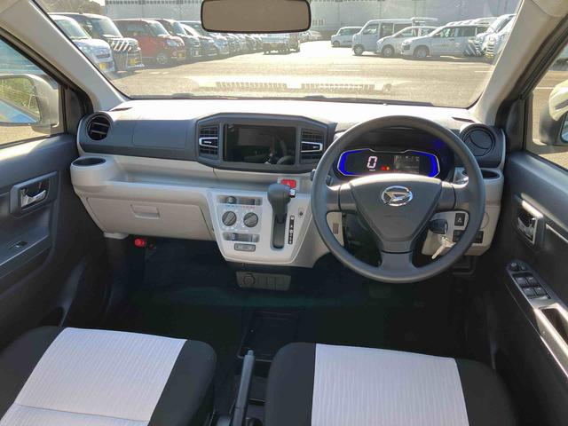 ミライースＸ　ＳＡIIIＬＥＤヘッドライト　電動格納ドアミラー　プライバシーガラス　リヤシートヘッドレスト　オートライト　キーレスエントリー　セキュリティアラーム　横滑り防止装置　コーナーセンサー　衝突被害軽減ブレーキ（千葉県）の中古車